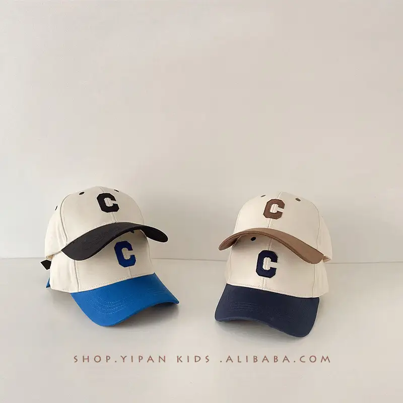 Kids C-Branded Travel Sun Hats for Boys Girls