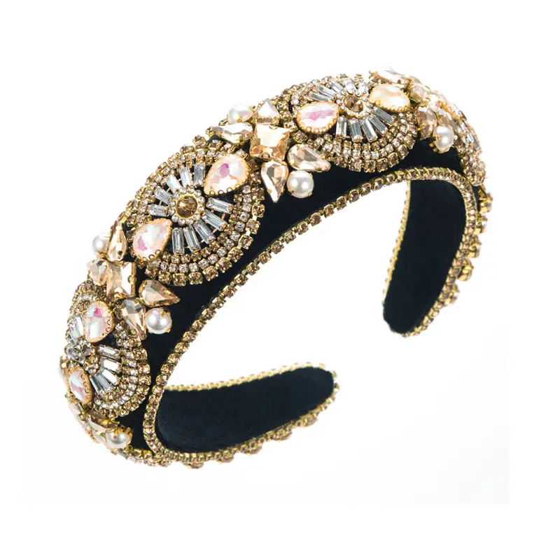 Heavy Baroque Crystal Hoop for Women - Image 9