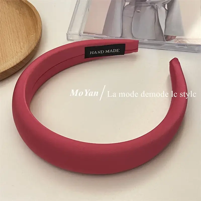 Purple Satin Hair Hoop for Women — feature 15