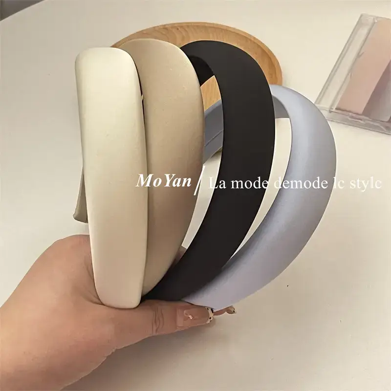 Purple Satin Hair Hoop for Women — feature 3