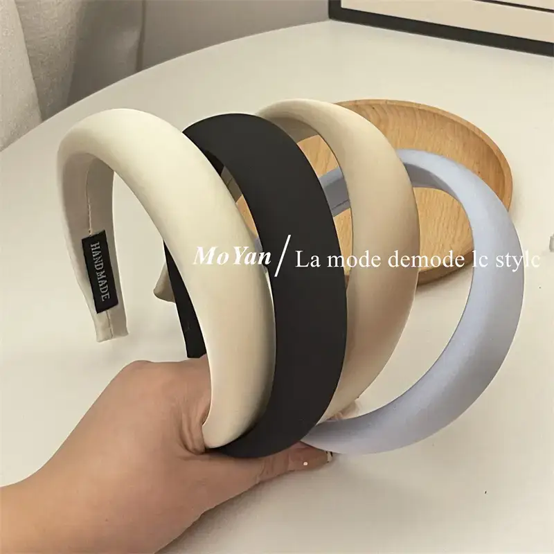 Purple Satin Hair Hoop for Women — feature 7