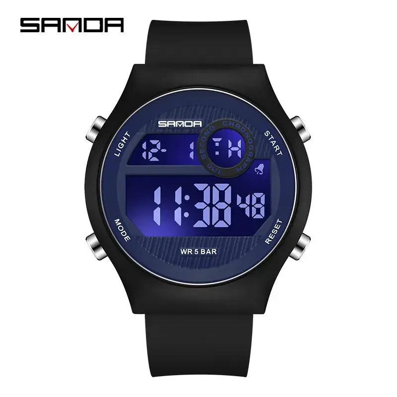 Sanda Multifunctional Digital Watch for Men Women Waterproof Luminous - Image 11