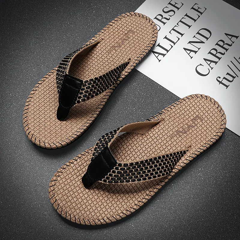 2022 Green Korean Style Casual Sandals
