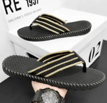 2022 Green Korean Style Casual Sandals