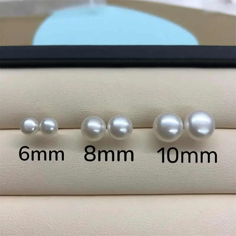Zhuji Pearl Ear Studs S925 Sterling Silver — feature 10