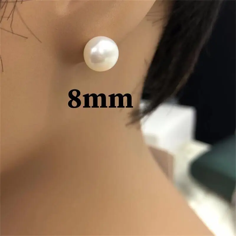 Zhuji Pearl Ear Studs S925 Sterling Silver — feature 20