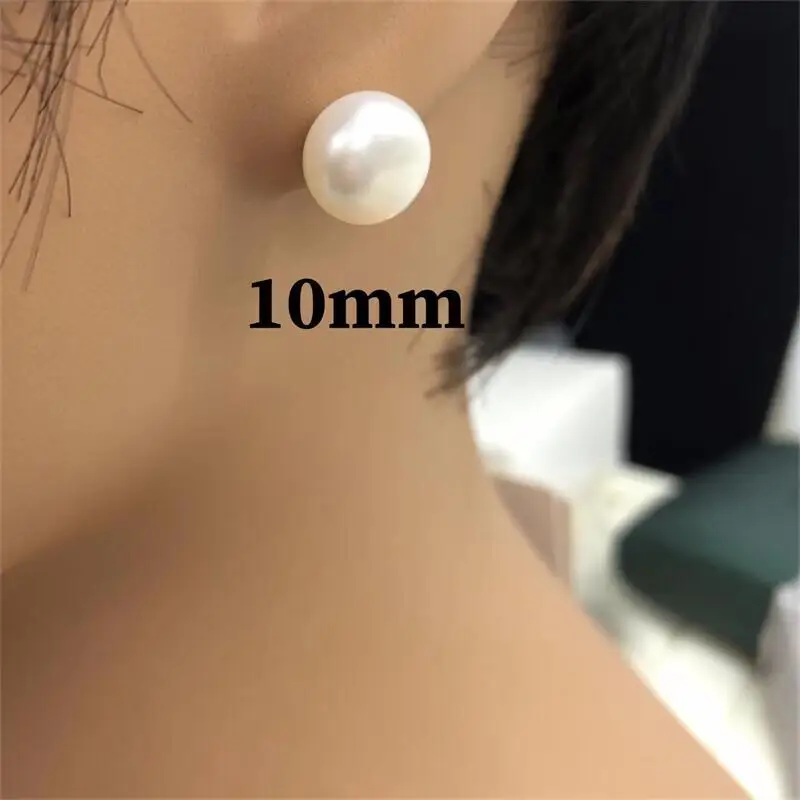 Zhuji Pearl Ear Studs S925 Sterling Silver — feature 21