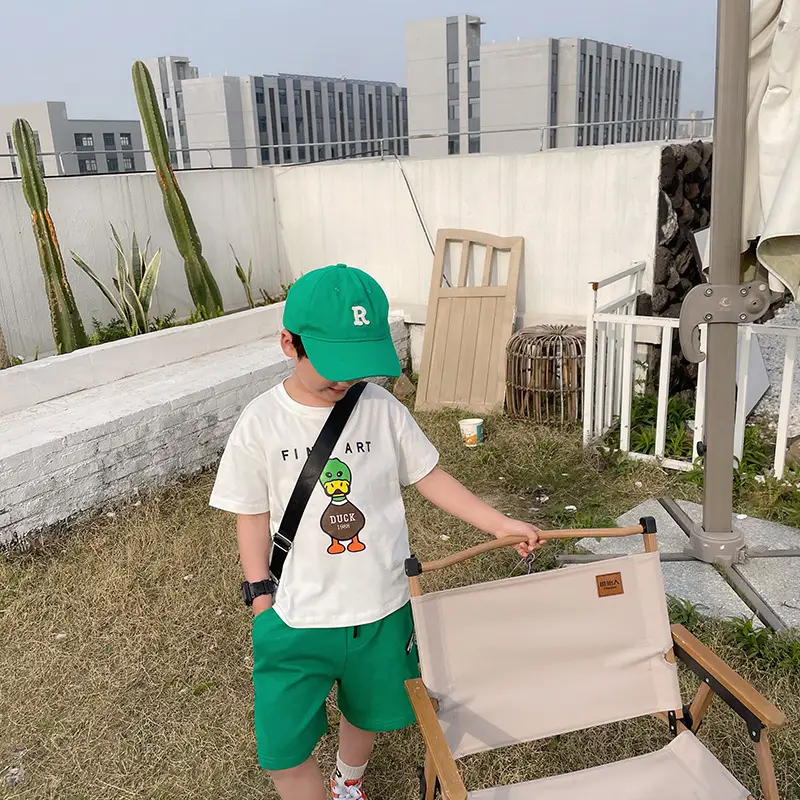 Boys Fine Art Duck T-Shirt Black White 2025 — feature 19
