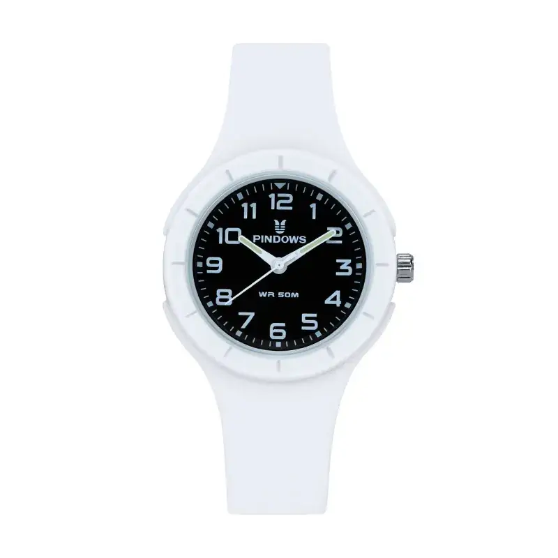 Silicone Strap Japanese Movement Swimming Jelly Color Watch - Image 4