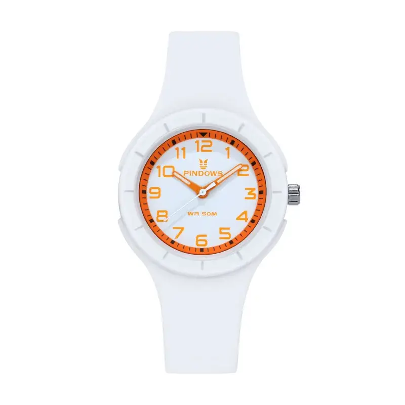 Silicone Strap Japanese Movement Swimming Jelly Color Watch - Image 7