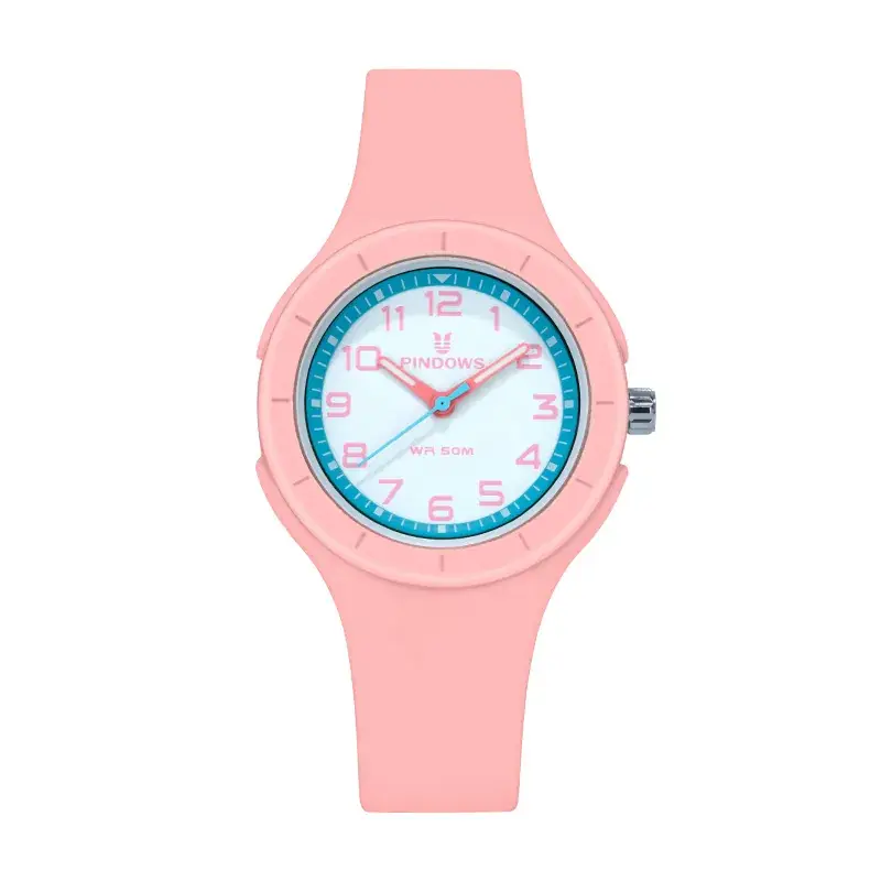 Silicone Strap Japanese Movement Swimming Jelly Color Watch - Image 9