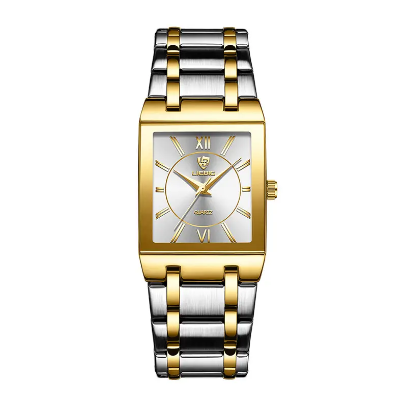 Liebig Quartz Gold Watch for Men Women Business Style - Image 4