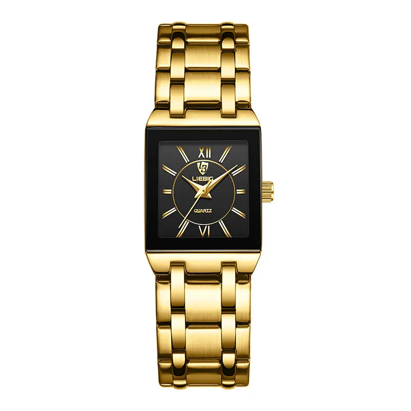 Liebig Quartz Gold Watch for Men Women Business Style - Image 5