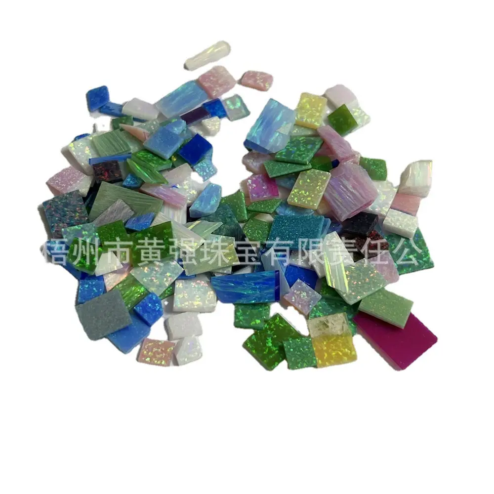 Opal Gem Spots Blue Opal Scrap for Jewelry Making - Image 11