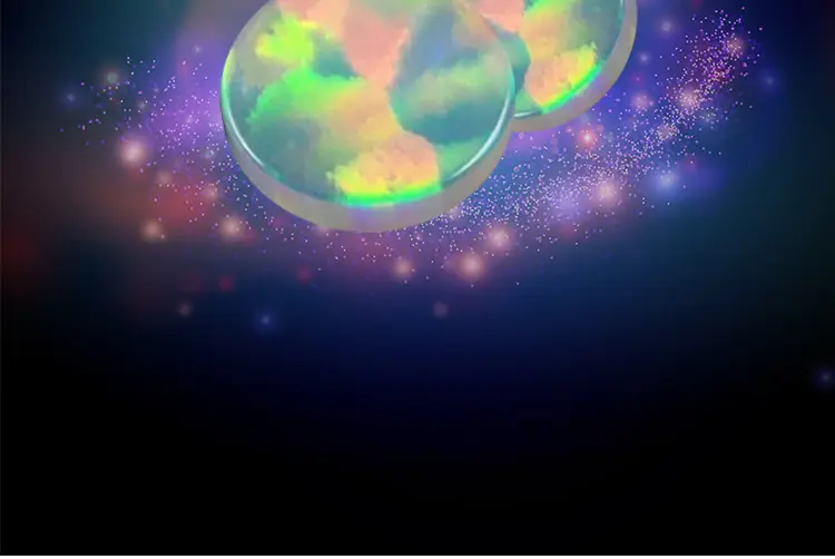 Opal Gem Spots Blue Opal Scrap for Jewelry Making — feature 3