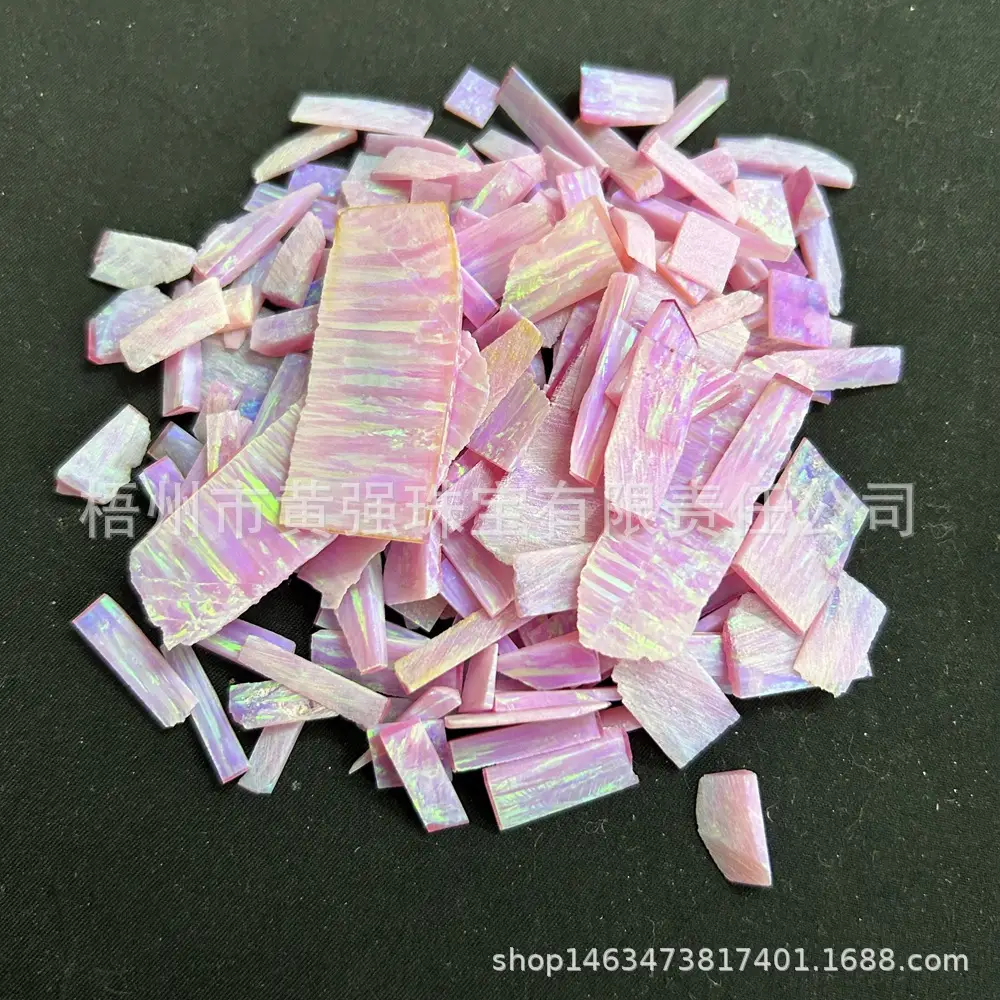 Opal Gem Spots Blue Opal Scrap for Jewelry Making - Image 5