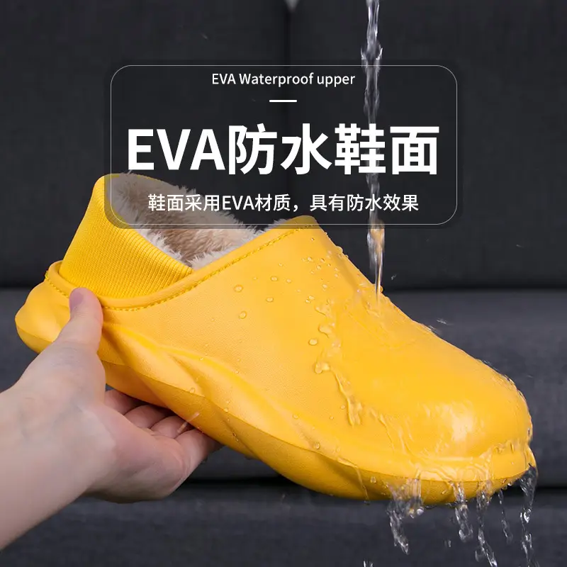 Women's Pink Cotton Slippers with Heel for Winter Comfort - Image 10