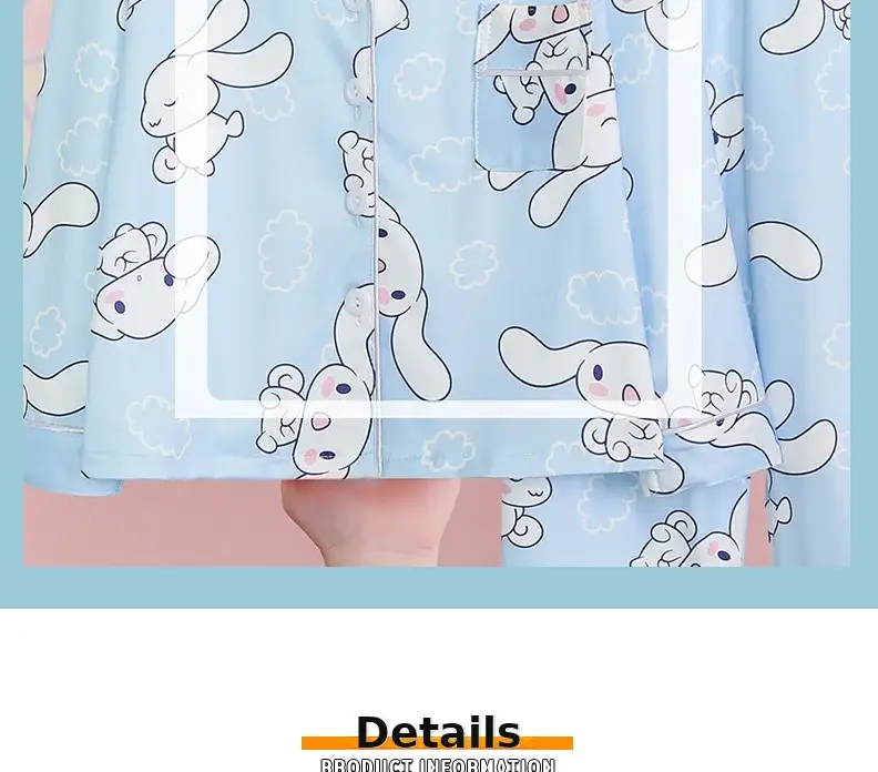 Children's Cartoon Pajamas Pink Long Sleeve Spring Autumn — feature 21