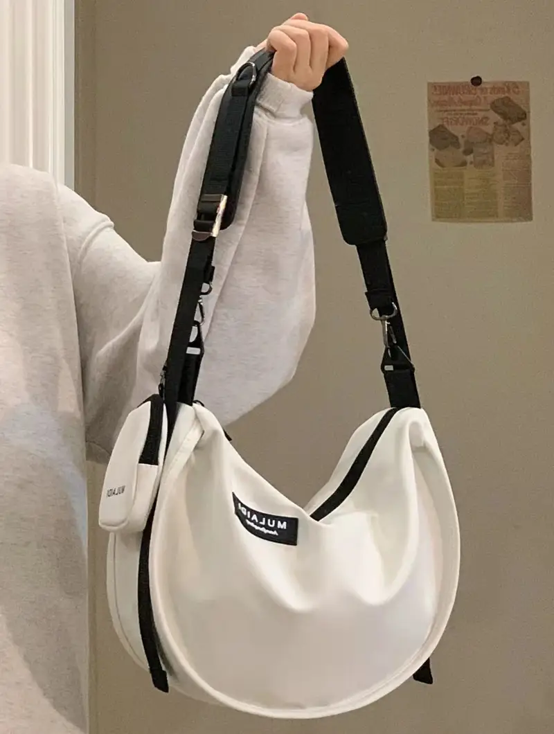 Japanese Style Canvas Crossbody Bag for Women Large Capacity — feature 10