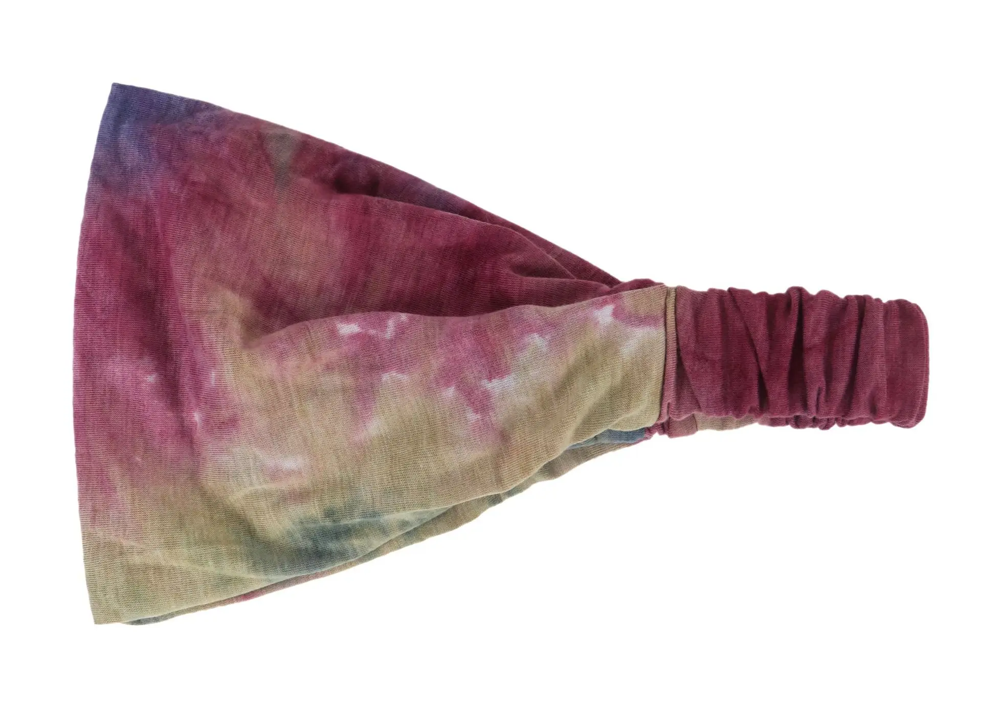 Women's Tie-Dyed Yoga Hair Band European American Elastic Headband — feature 15
