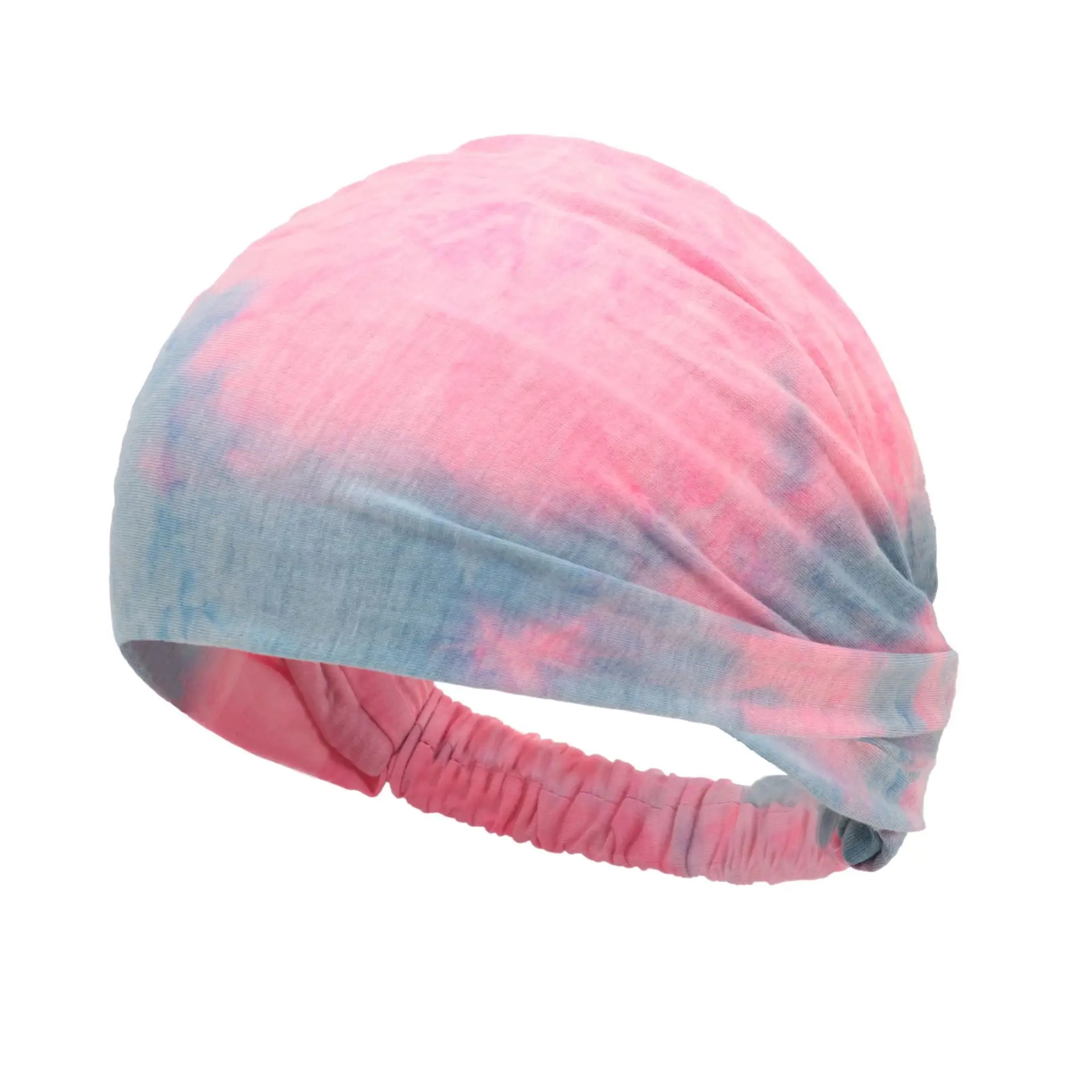 Women's Tie-Dyed Yoga Hair Band European American Elastic Headband — feature 24