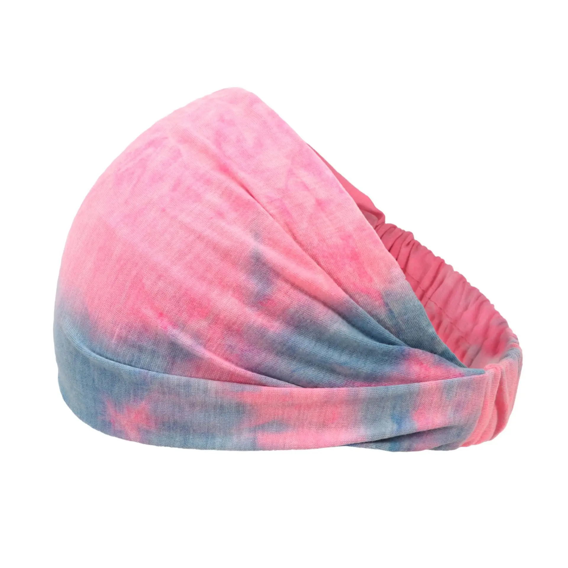 Women's Tie-Dyed Yoga Hair Band European American Elastic Headband — feature 25