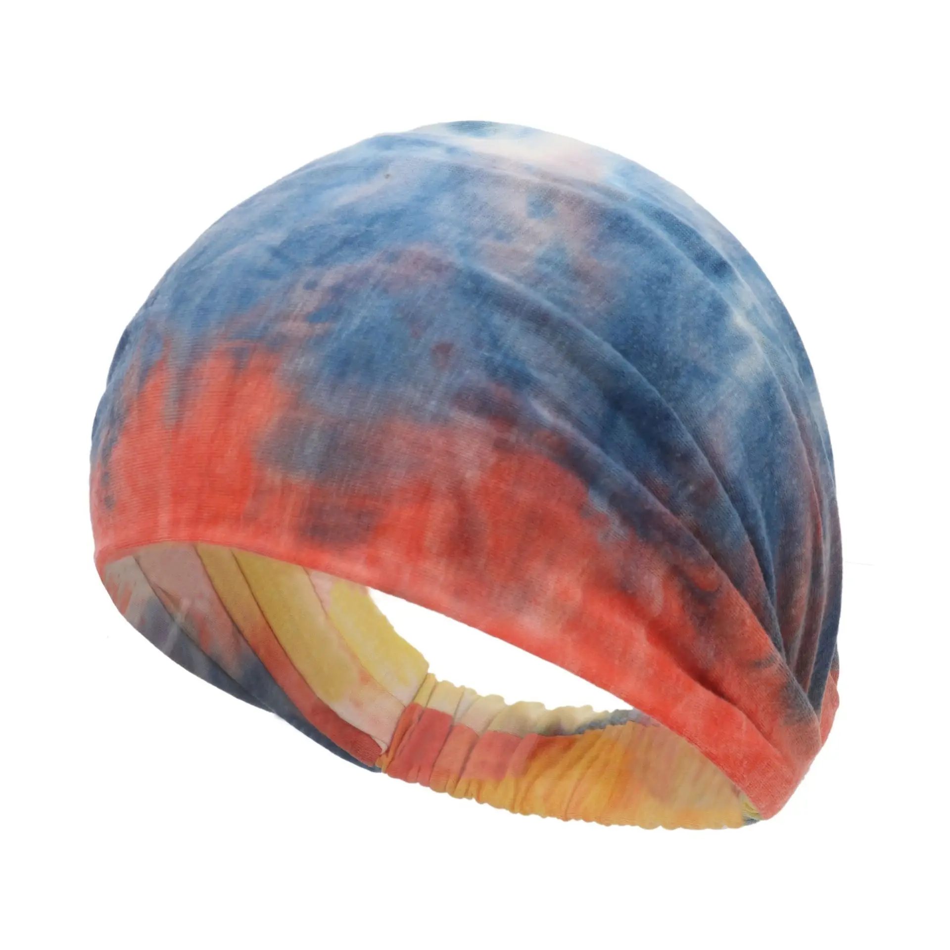 Women's Tie-Dyed Yoga Hair Band European American Elastic Headband — feature 27