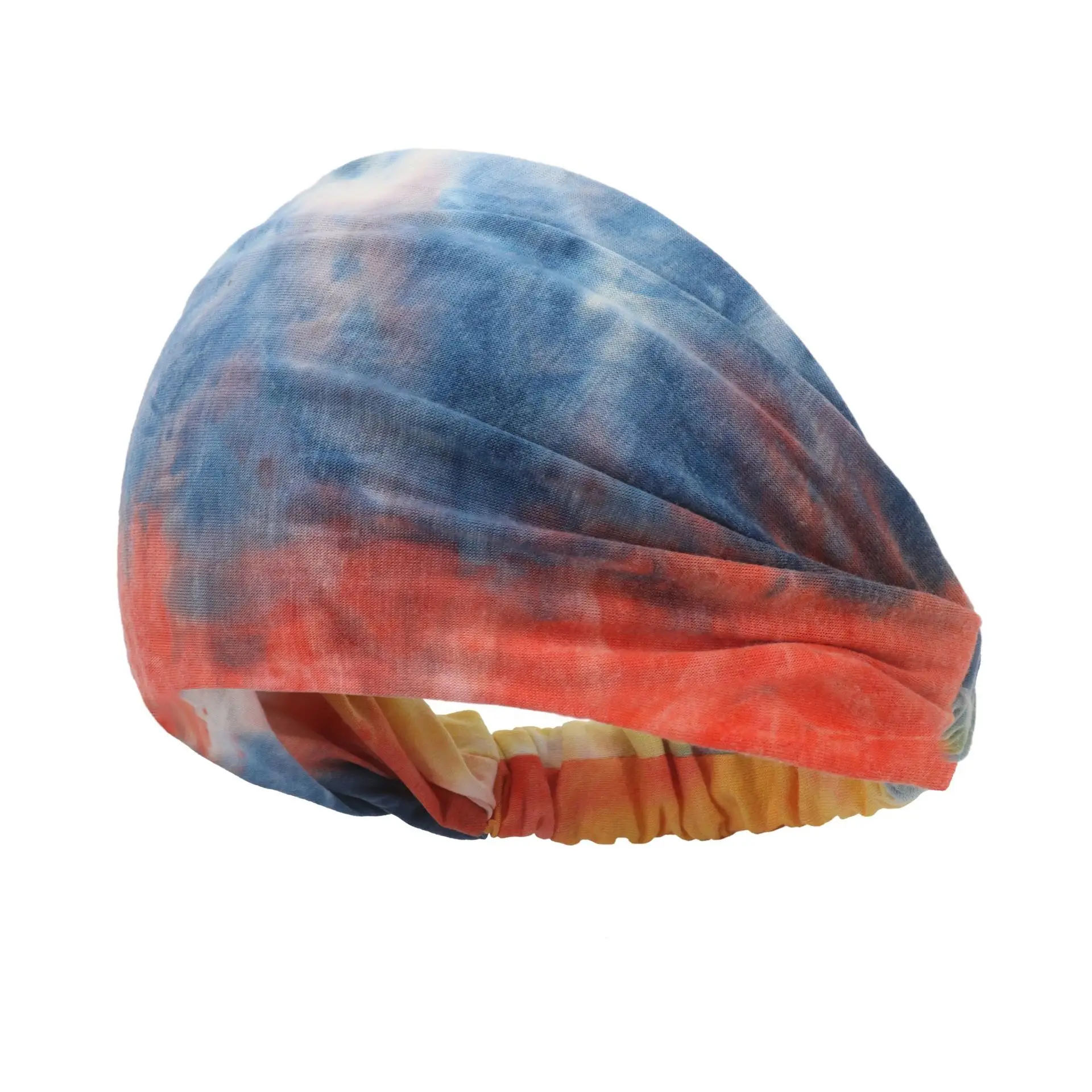 Women's Tie-Dyed Yoga Hair Band European American Elastic Headband — feature 28
