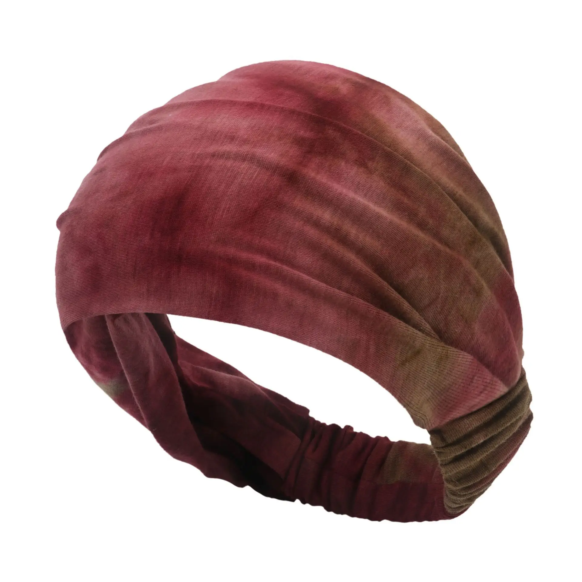Women's Tie-Dyed Yoga Hair Band European American Elastic Headband — feature 34