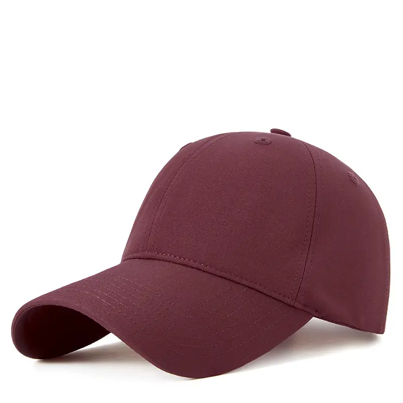 Men Navy Blue Peaked Cap Outdoor Running Sports - Image 8