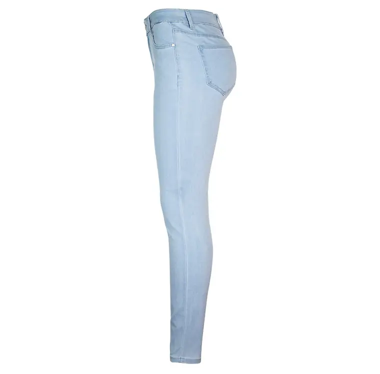 Dark Blue Slim Fit Skinny Jeans Women's Slim Waist Pants — feature 36