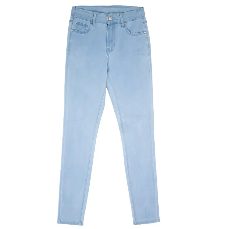 Dark Blue Slim Fit Skinny Jeans Women's Slim Waist Pants — feature 38