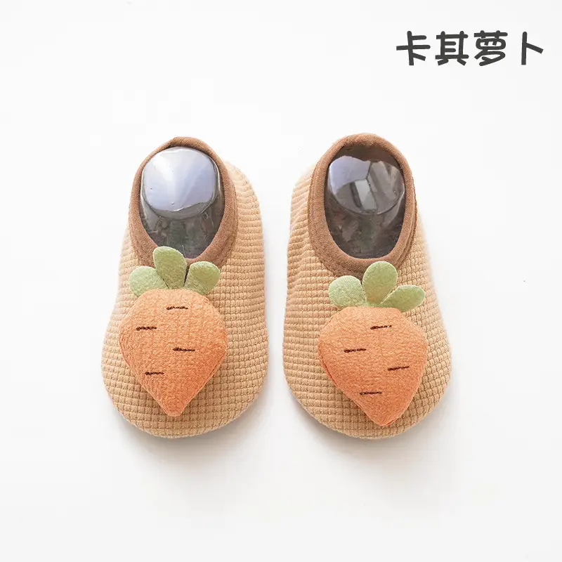 Baby Floor Socks Cartoon Green Soft Indoor Walking