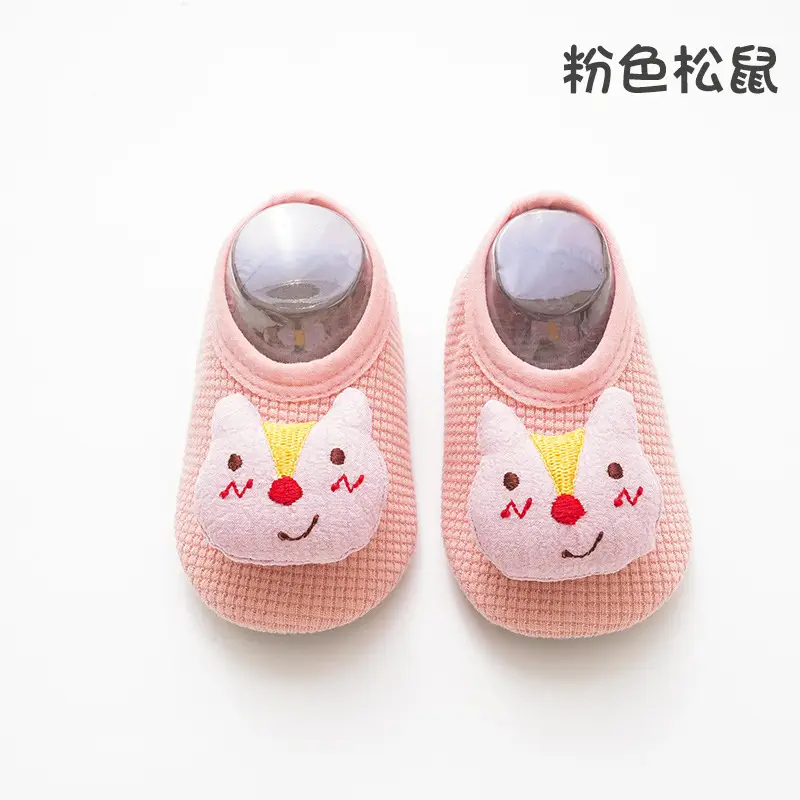 Baby Floor Socks Cartoon Green Soft Indoor Walking