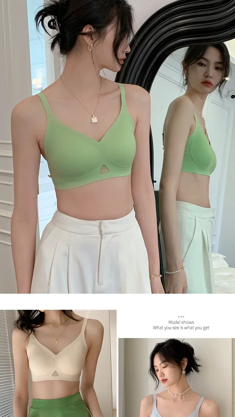 Women's Green Silk No-Cut Underwear Small — feature 21