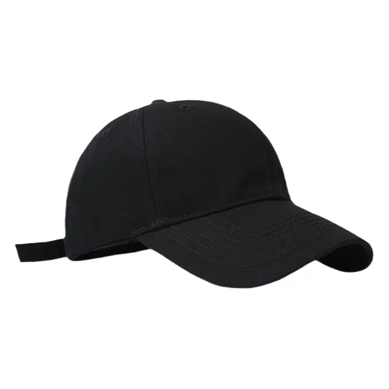 Men's White Baseball Cap Large Size Summer Casual