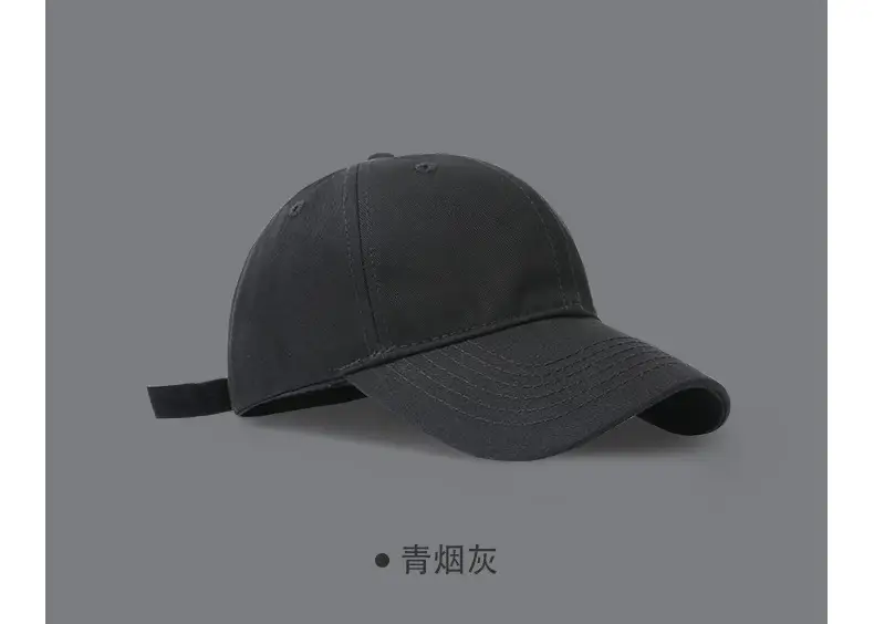Men's White Baseball Cap Large Size Summer Casual — feature 17