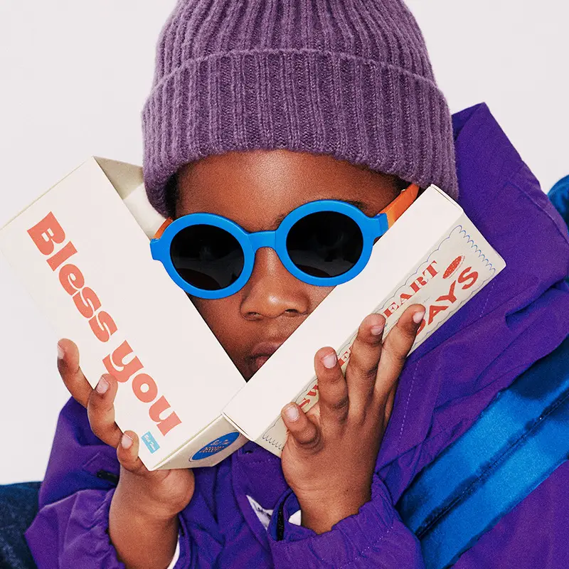 2026 Kids Round Frame Silicone Sunglasses for Boys Girls