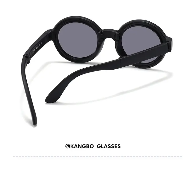 2026 Kids Round Frame Silicone Sunglasses for Boys Girls — feature 19