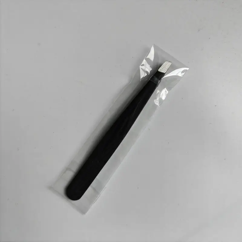Stainless Steel Eyelash Tweezers Set of 4 Pcs - Image 17