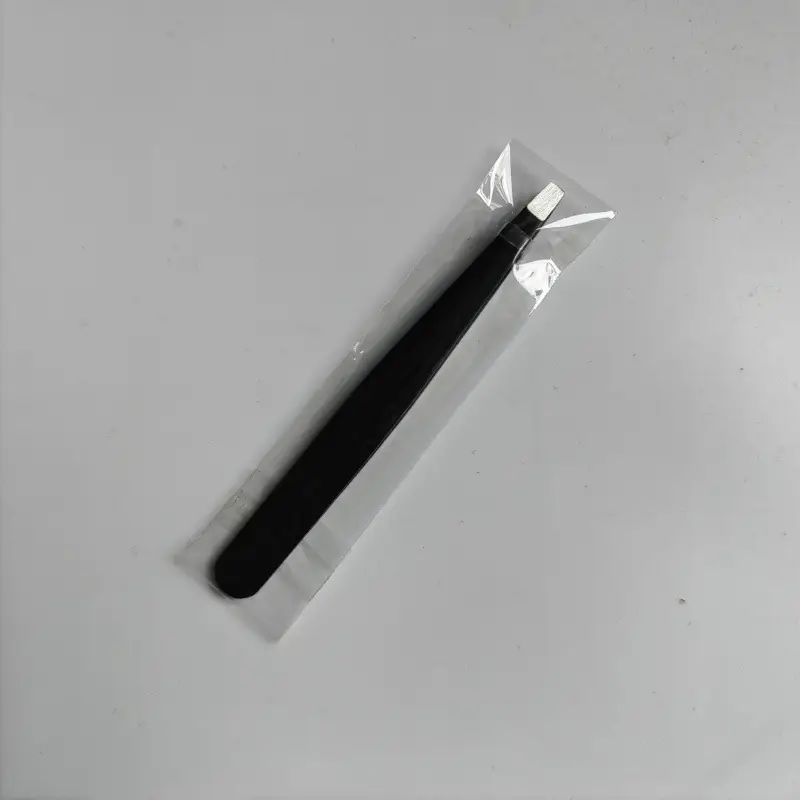 Stainless Steel Eyelash Tweezers Set of 4 Pcs - Image 18