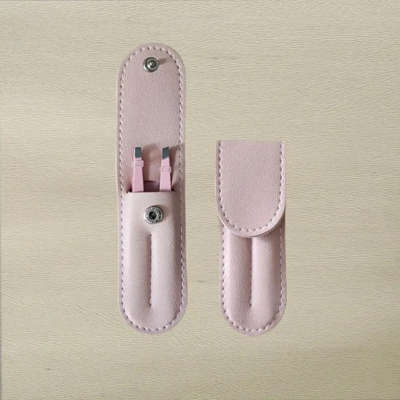Stainless Steel Eyelash Tweezers Set of 4 Pcs - Image 11