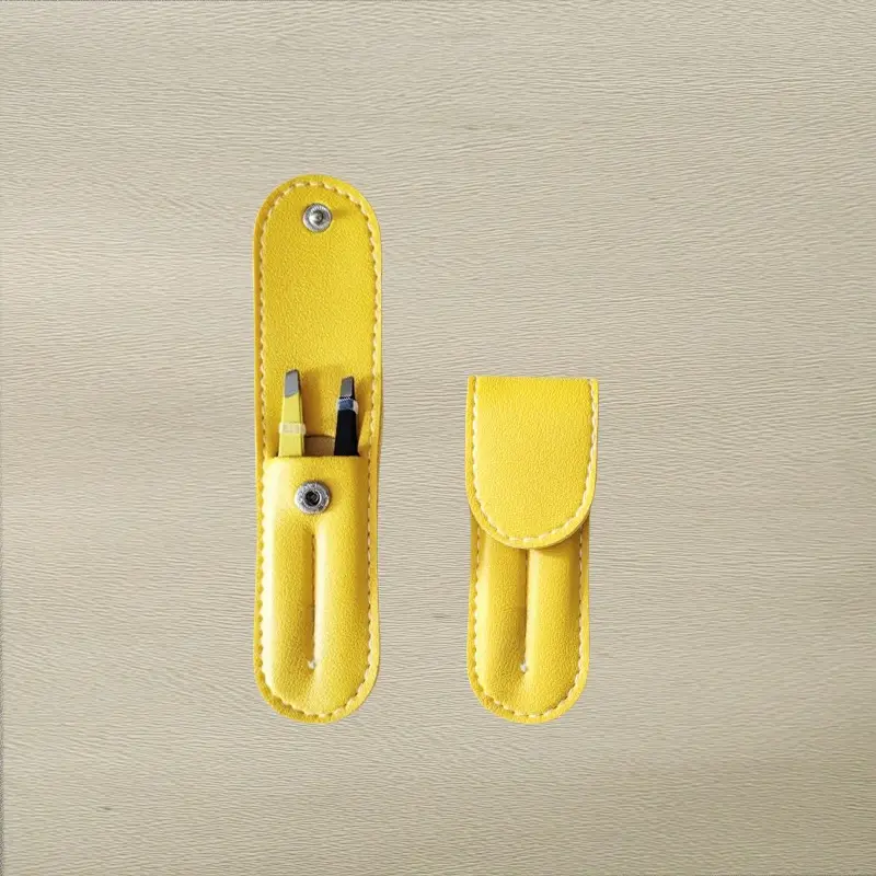 Stainless Steel Eyelash Tweezers Set of 4 Pcs - Image 13