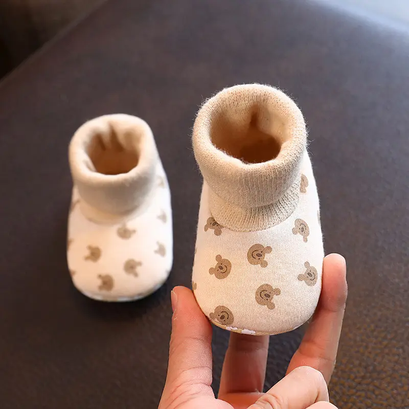 Toddler Cartoon Shoes White Quilted 6-12M