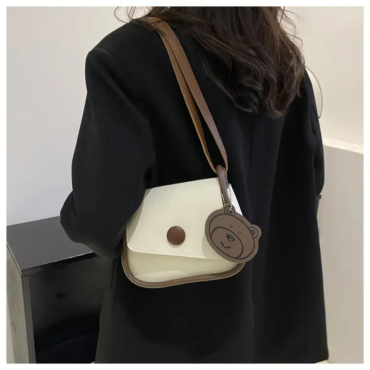 Retro Brown Saddle Crossbody Bag for Women — feature 14