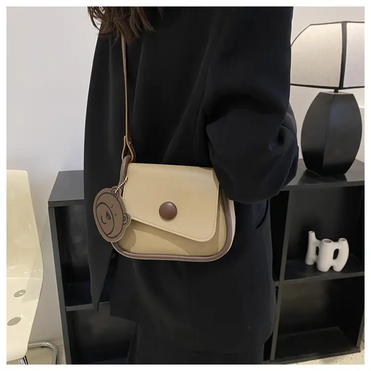 Retro Brown Saddle Crossbody Bag for Women — feature 16