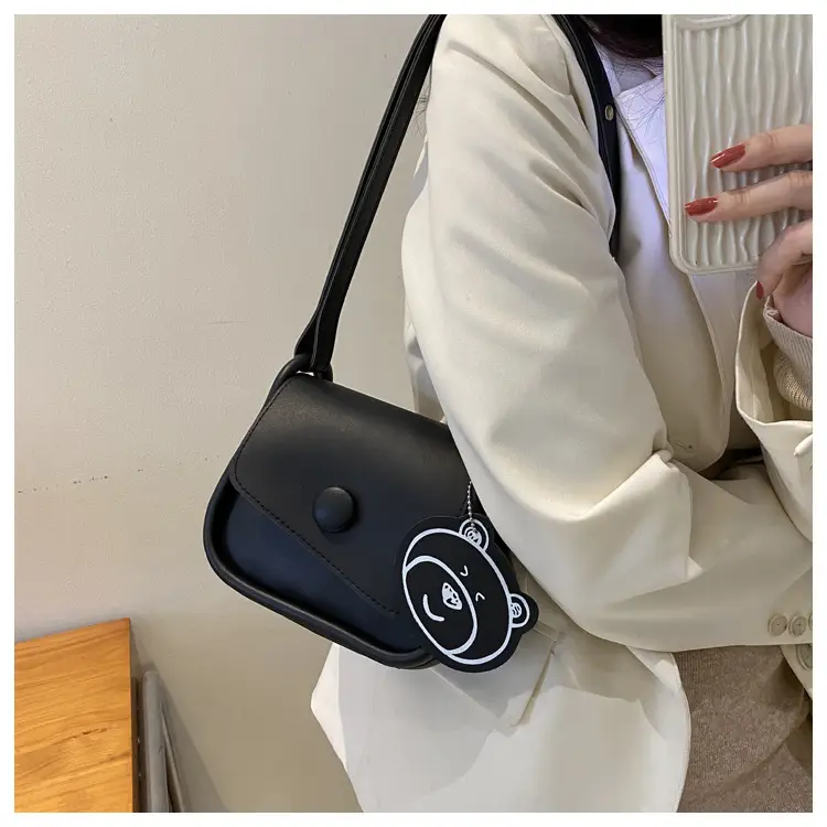 Retro Brown Saddle Crossbody Bag for Women — feature 9