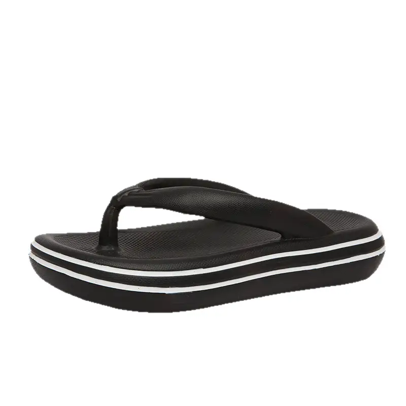 Men's White Red Platform Sandals Summer Slipper