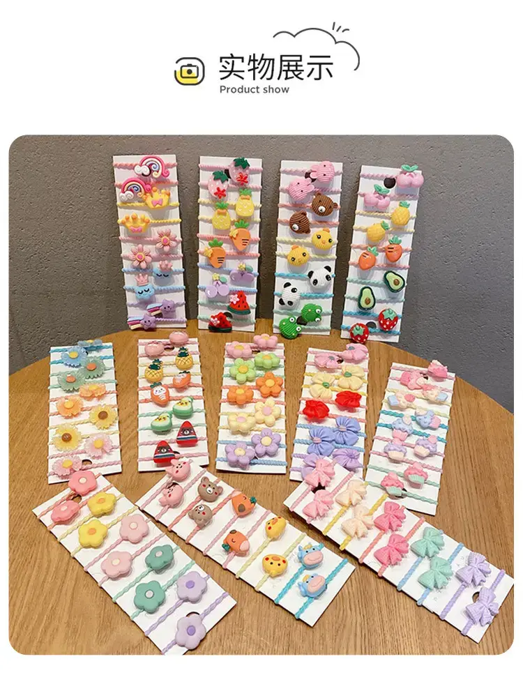 Cute Cartoon Hair Bands for Girls Women's Tie — feature 19