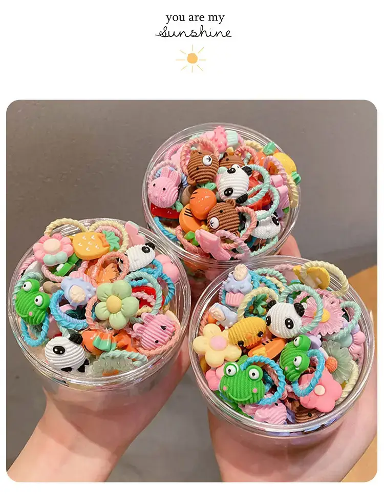 Cute Cartoon Hair Bands for Girls Women's Tie — feature 20